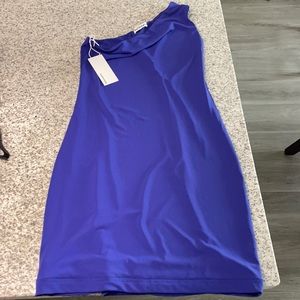NWT reformation one shoulder mini dress
